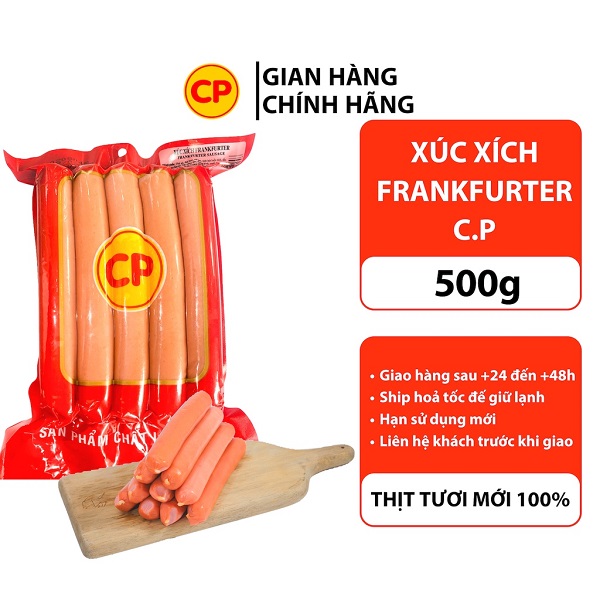 Xúc xích CP 500g